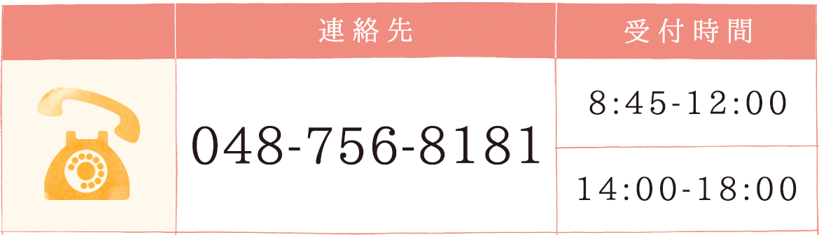 電話番号048-756-8181